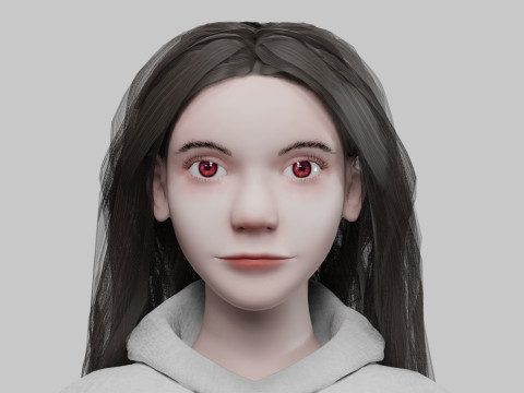 Pretty cute Woman V36010 3D मॉडल
