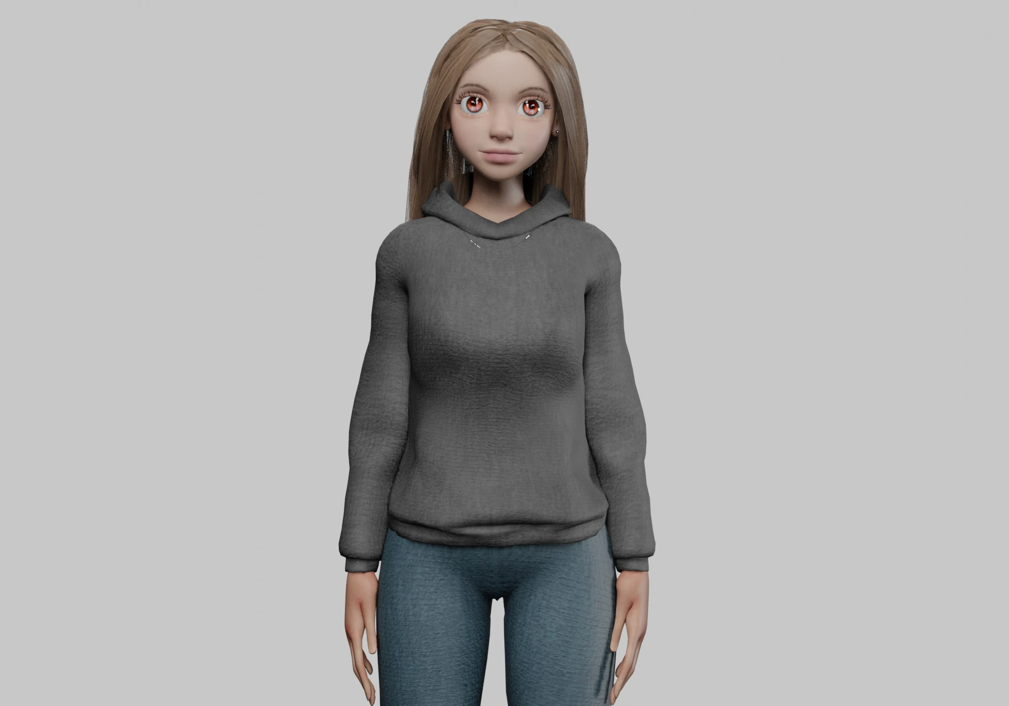 Basic Beautiful woman V36399 3D Model .c4d .max .obj .3ds .fbx .stl .blend 