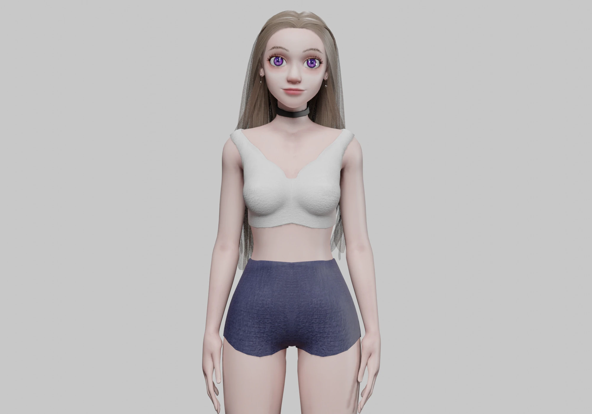 Basic classic woman V33993 3D Model .c4d .max .obj .3ds .fbx .stl .blend 