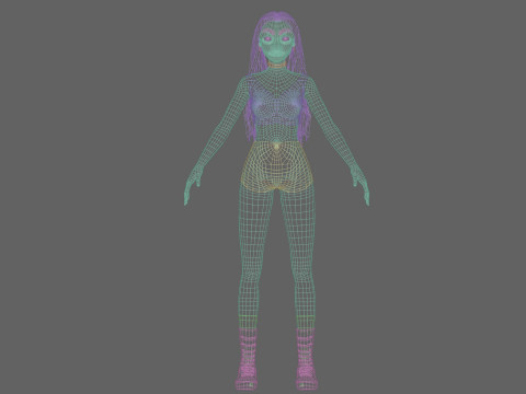 Basic classic woman V33993 Modelo 3D