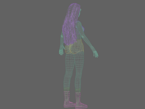 Basic classic woman V33993 Modelo 3D