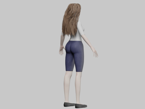 Basic Pretty Woman V32526 Modèle 3D