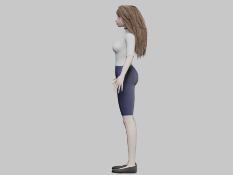 Basic Pretty Woman V32526 Modèle 3D