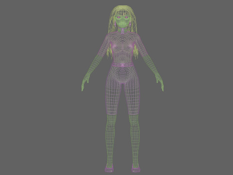 Basic Pretty Woman V32526 Modèle 3D