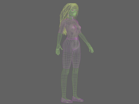 Basic Pretty Woman V32526 Modèle 3D