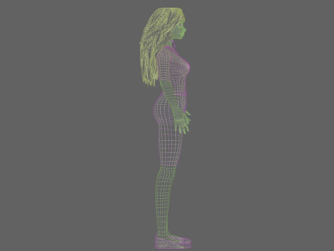 Basic Pretty Woman V32526 Modèle 3D