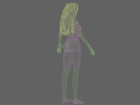 Basic Pretty Woman V32526 Modèle 3D