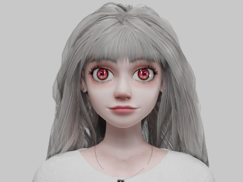 Classic Basic Woman V38913 3D Model