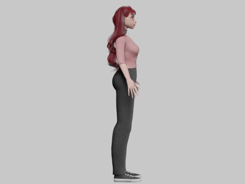 Classic Pretty Woman V36548 3D Model
