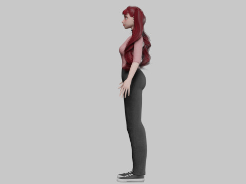 Classic Pretty Woman V36548 3D Model