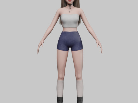 Cool Pretty Woman V34030 Modelo 3D
