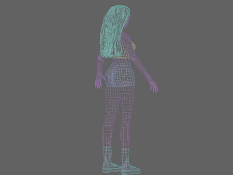 Cool Pretty Woman V34030 Modelo 3D