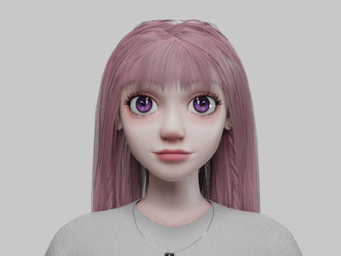 Standard Basic Woman V31507 3D 模型