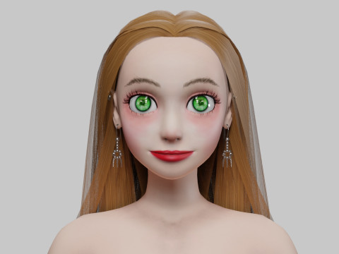 Standard Pretty woman V32988 Modelo 3D