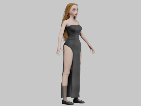 Standard Pretty woman V32988 Modelo 3D
