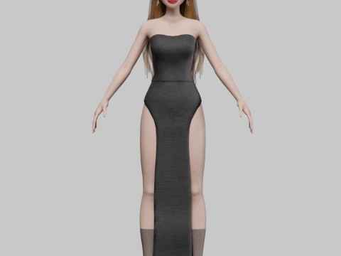 Standard Pretty woman V32988 Modelo 3D