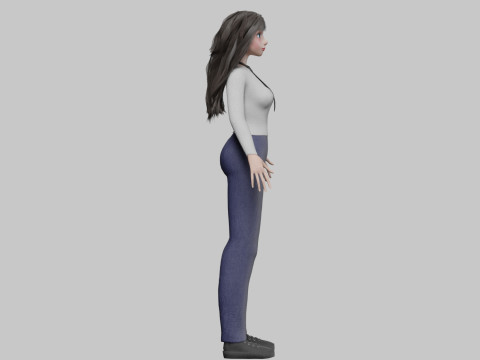 Teen Pretty Woman V38141 Modelo 3D
