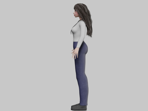Teen Pretty Woman V38141 Modelo 3D