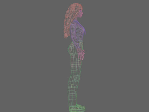 Teen Pretty Woman V38141 Modelo 3D