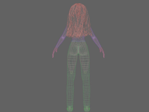 Teen Pretty Woman V38141 Modelo 3D