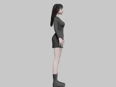 Basic Pretty Woman V36490 3D Model
