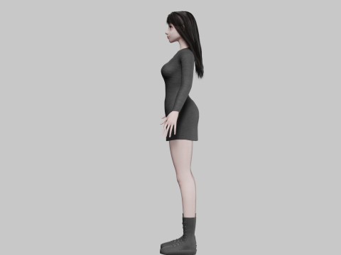 Basic Pretty Woman V36490 3D 모델