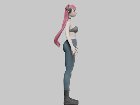 Classic Pretty Woman V27610 Modello 3D