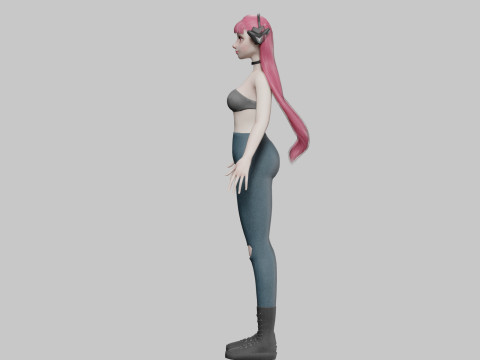 Classic Pretty Woman V27610 Modello 3D