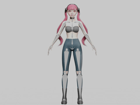 Classic Pretty Woman V27610 Modello 3D