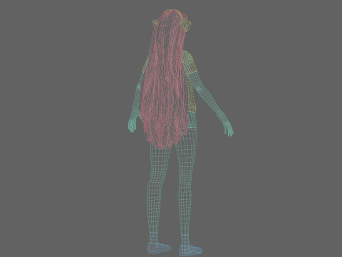 Cool Pretty Woman V33479 3D Model