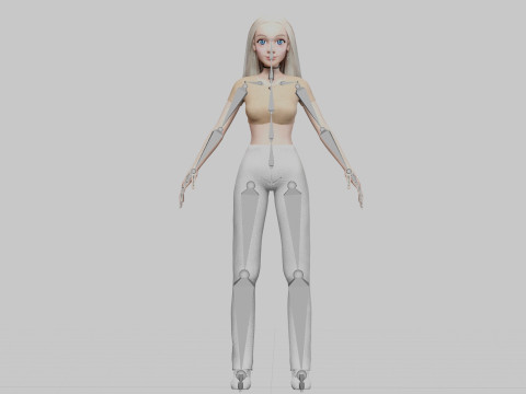 Pretty Basic Woman V32073 Modelo 3D