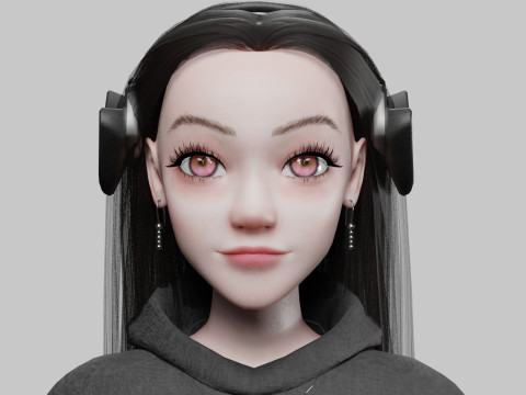 Standard Basic Woman V34236 Model 3D