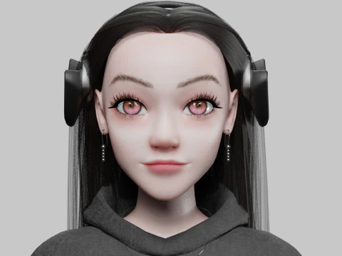 Standard Basic Woman V34236 3D Model