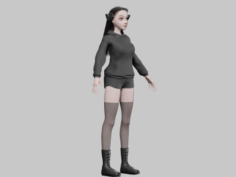 Standard Basic Woman V34236 Model 3D