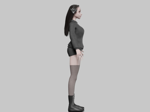 Standard Basic Woman V34236 Model 3D