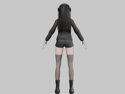 Standard Basic Woman V34236 Model 3D