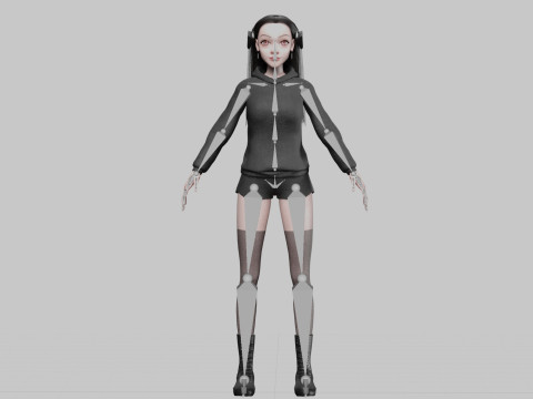 Standard Basic Woman V34236 Model 3D