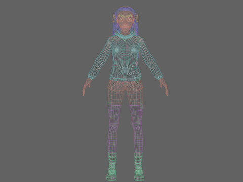 Standard Basic Woman V34236 Model 3D