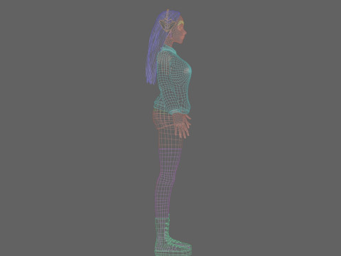 Standard Basic Woman V34236 Model 3D