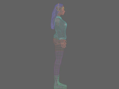 Standard Basic Woman V34236 3D Model