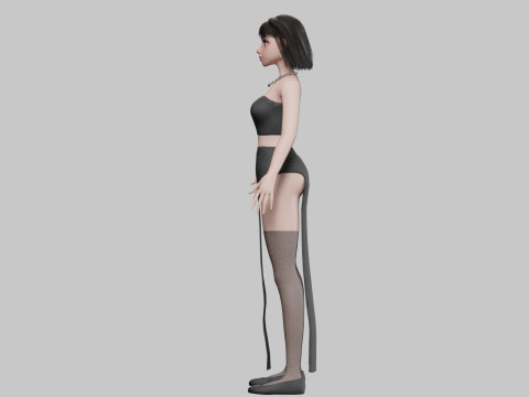 Teen Pretty Woman V29302 Modelo 3D