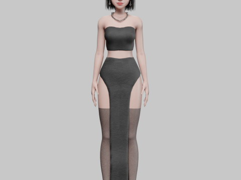 Teen Pretty Woman V29302 Modelo 3D
