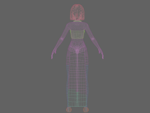Teen Pretty Woman V29302 Modelo 3D