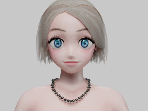 Classic Basic girl V26450 Modello 3D