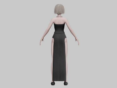 Classic Basic girl V26450 Modello 3D