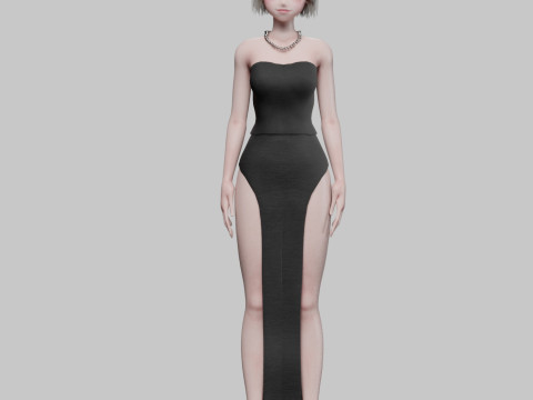 Classic Basic girl V26450 Modello 3D