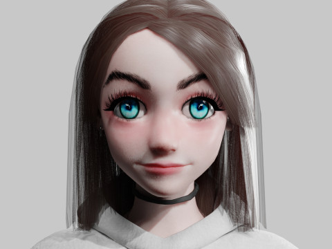 Basic classic woman V30548 Modello 3D