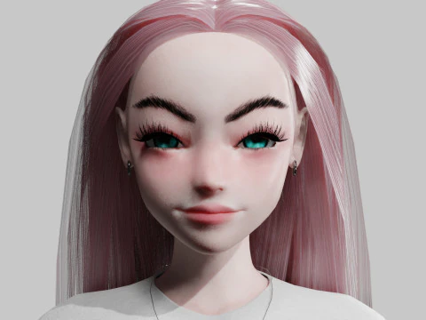 Basic Pretty Woman V26671 3D Model