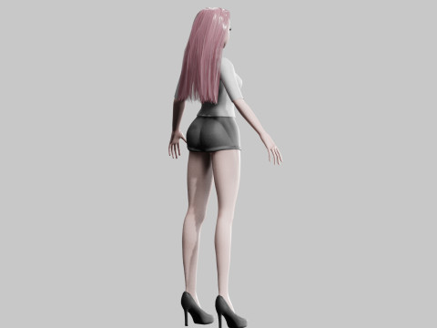 Basic Pretty Woman V26671 Modelo 3D