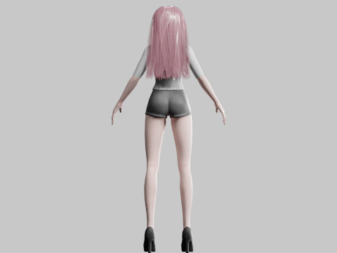 Basic Pretty Woman V26671 Modelo 3D